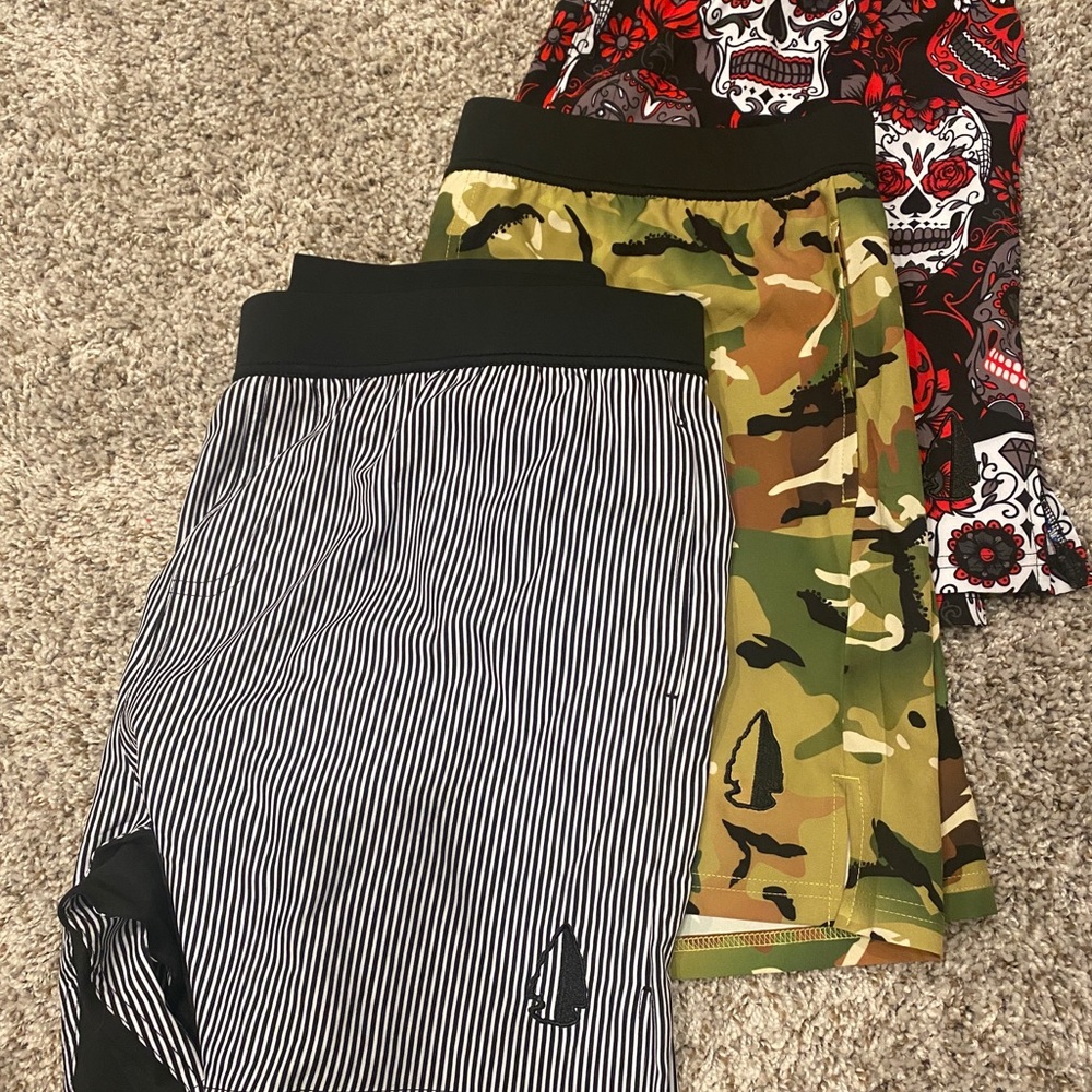 Tachuntfish Fight Shorts 3XL